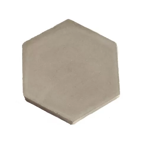 Calcáreo Artesanal Hexagonal Gris